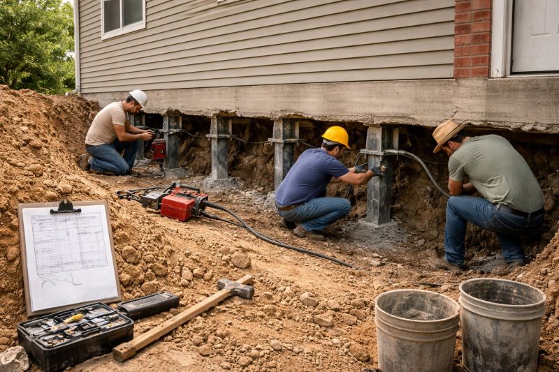 Top Concrete Foundation Repair Companies in Metamora, MI